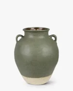 Small Handled Ceramic Pot - Image 2