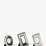 Silver Bead Mini Frames (Set of 3)