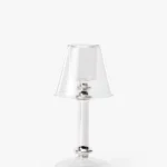 Neeva Glass & Silver Tealight Lamp