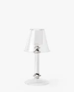 Neeva Glass & Silver Tealight Lamp