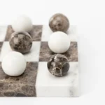 Marble Tic-Tac-Toe Board