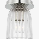 Asalea 5" Solitaire Flush Mount