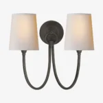 Reed Double Sconce