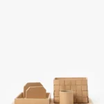 Rupert Leather Bin