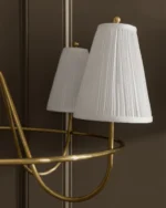 Georgiana Pleated Chandelier - Image 2