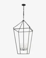 Malloy Open Frame Forged Lantern - Image 2