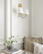 Wainwright Double Swoop Sconce - Image 2