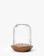 Wood & Glass Hurricane - Image 2