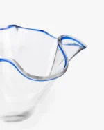 Handmade Glass Ruffled Bowl - Image 2