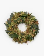 Faux Seeded Eucalyptus Wreath - Image 2