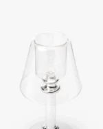 Neeva Glass & Silver Tealight Lamp - Image 2