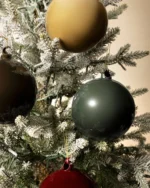 5" High Gloss Glass Baubles (Set of 4) - Image 3