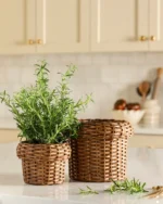 Huger Woven Planter - Image 3