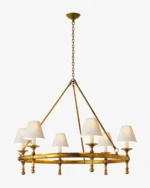 Classic Ring Chandelier - Image 3