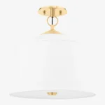 White Plains Semi-Flush