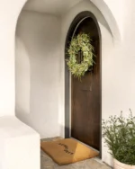 Faux Wild Grass & Eucalyptus Wreath - Image 2