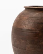 Aged Wood Vase - Image 2