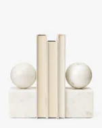 Marble Geometric Bookends (Set of 2) - Image 3