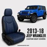2013-18 Jeep Wrangler JK Leather Seat Covers (Custom Order)