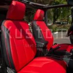 2013-18 Jeep Wrangler JK Leather Seat Covers (Custom Order) - Image 3