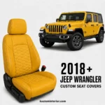 2018+ Jeep Wrangler JL Leather Seat Covers (Custom Order)