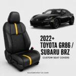 2022+ Toyota GR86 / Subaru BRZ Leather Seat Covers (Custom Order)