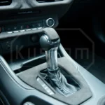 2024+ Ford Mustang Suede Leather Gear Shift Knob & Panel Trim - Image 2