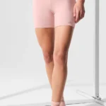 5" Airbrush High-Waist Biker Short - Pink Quartz