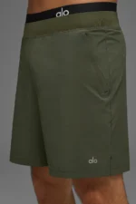 7" Repetition Short - Green Olive - Image 3