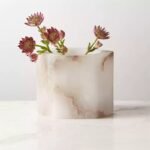 Alabaster Cube Candle Holder - Image 2