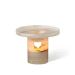 Arc Pillar Marble Candle Holder - Image 2