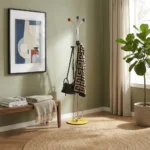 Ball Top Standing Coat Rack - Image 2