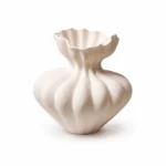 Fluted Bloom Ceramic Vase - Image 3