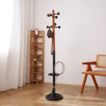 Nordic Wooden Coat Rack - Image 3