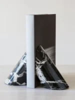 Sculpted Marble Bookends - Image 2