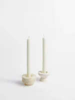 Stone Halo Candle Holder Set - Image 2