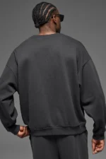 Accolade Crew Neck Pullover - Anthracite - Image 2