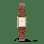 Bound Mini Light Brown Lizard Gold