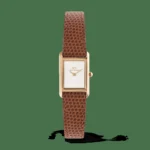 Bound Mini Light Brown Lizard Rose Gold