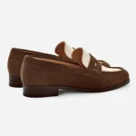 Camille Penny Loafers - Water Repellent Suede - Women's - Image 3