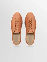 Capri Leather Sneaker in Castagna - Image 3