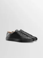 Capri Leather Sneaker in Nero Wide Fit - Image 2