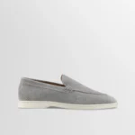 Catania Suede Loafer in Grey