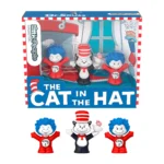 Coffret Le Chat Chapeauté de Dr. Seuss Little People Collector en Édition Spéciale, 3 Figurines
