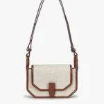 Colette Canvas Crossbody Wallet Bag