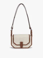 Colette Canvas Crossbody Wallet Bag