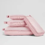 Compression Packing Cubes in Blush Pink