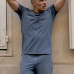 Conquer Reform Crewneck Short Sleeve - Bluestone