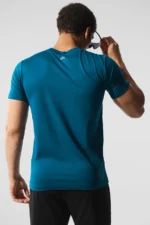 Conquer Reform Crewneck Short Sleeve - Eclipse Blue - Image 2