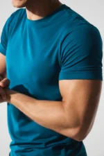 Conquer Reform Crewneck Short Sleeve - Eclipse Blue - Image 3